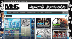 Desktop Screenshot of manga-factory.com